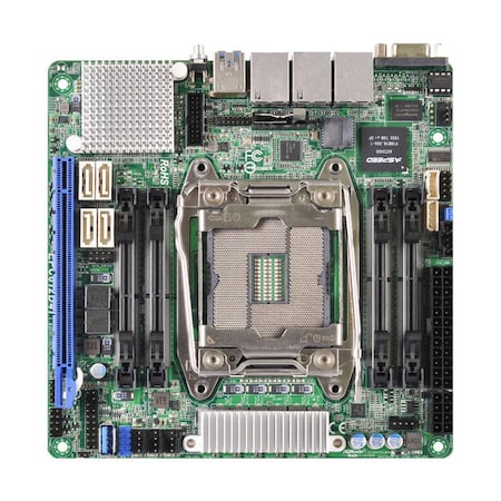 Asrock Rack Dual LGA2011-v3/Intel C612/DDR4/SATA3&USB3.0/V&2GbE/Mini-ITX Server EPC612D4I